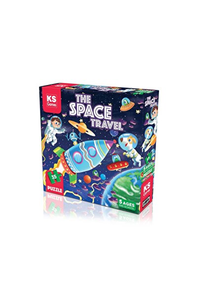 Ks Games 35 Parça Puzzle - The Space Travel