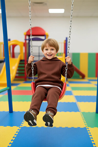 PayBuy Boys' Hooded Sweatshirt and Sweatpants Two-Piece Set Comfortable Casual Wear Good Quality