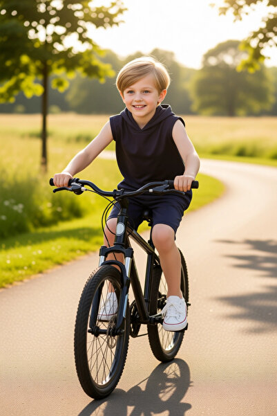 PayBuy Boys' Hooded Sleeveless Tank Top and Shorts Set Comfortable Casual Wear Quality Stylish Comfortable