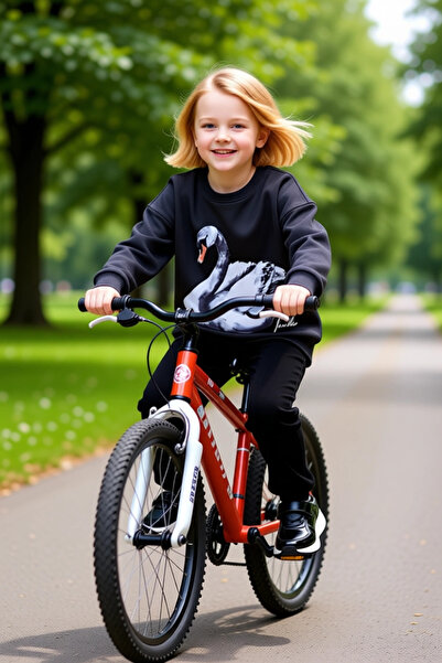 PayBuy Girl's Stylish Bird Printed Knitted Set with Fleece Backing Quality Stylish Comfortable Casual