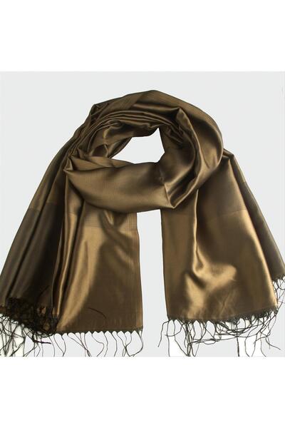 ZERO LAND Nrzsnt (214054) Lct Shawl-Brown-1
