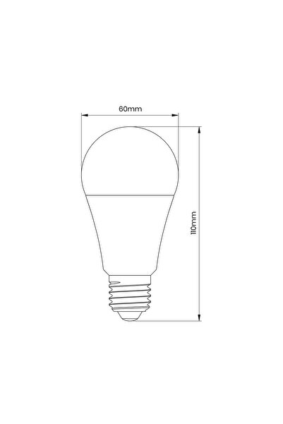 Other LED bulb 6W A60 E27 3000K Twilight-Motion