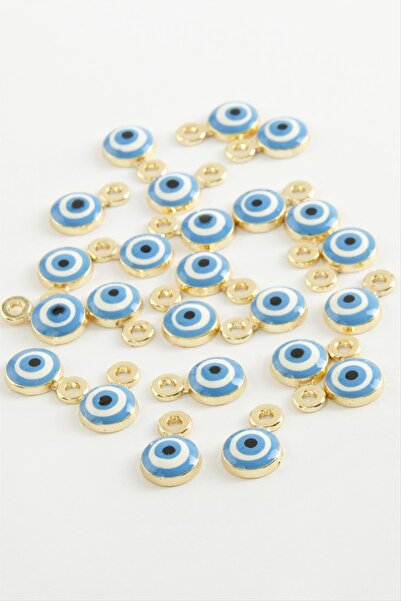 Genel Markalar NRZSNT Nazar Tek Kulp Mineli Bileklik ve Kolye Ucu Aparatı (13...