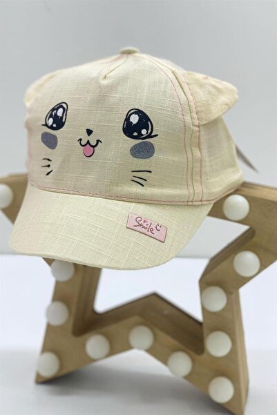 Kitti Baby Girl Cat Hat Y800006 Cream