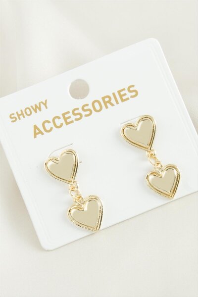ZERO LAND Nrzsnt Kalp Trend (131231) Metal Earrings-Yellow