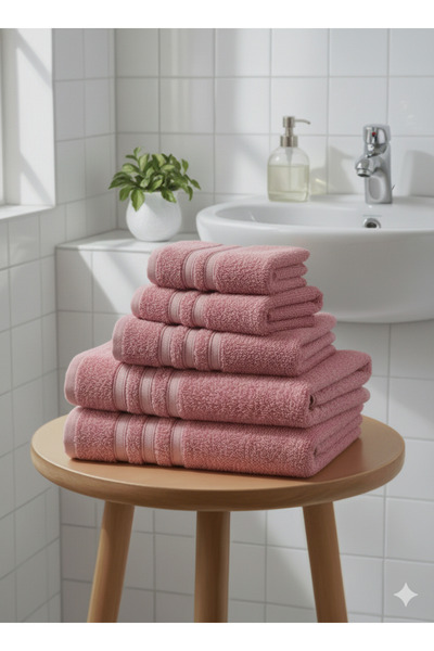 Saret Home ( 1 Adet ) ( 100x 150 cm ) Büyük Boy Banyo Havlusu , Duş Vücut Hav...