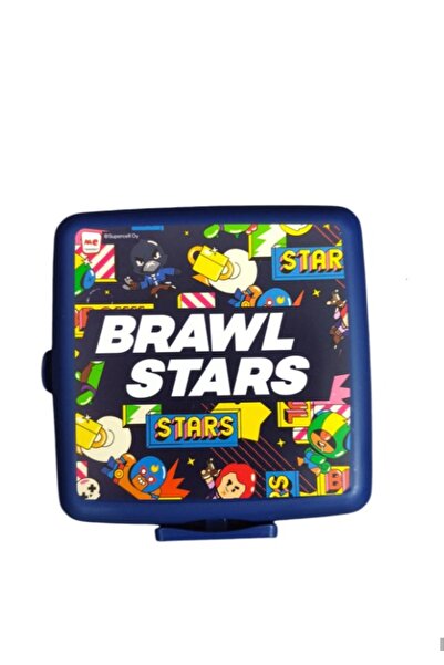 Me Çanta Cutie de prânz din plastic cu 4 compartimente BRAWL STARS Albastru î...
