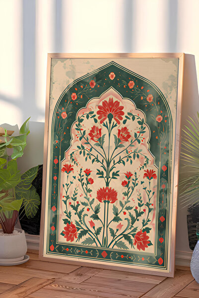 ARTCASTLE Set de picturi cu ramă din lemn ARTĂ MURALĂ ISLAMICĂ