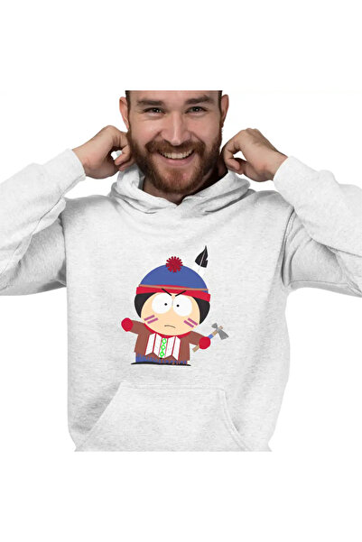 OEM Ανδρική μπλούζα με κουκούλα South Park Stan of the Many Moons