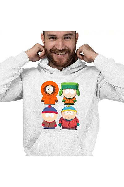 OEM Ανδρικό Φούτερ με Κουκούλα South Park Dream Team
