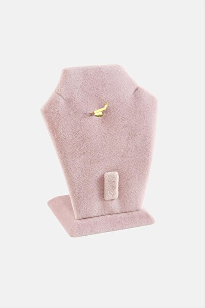 feryal Κολιέ σετ βελούδινο NRZSNT (124005) με βάση-ανοιχτό ροζ