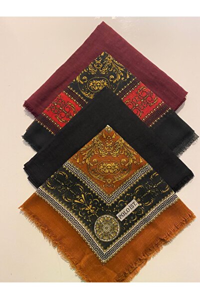 poloist 4 Mixed Patterned Cheesecloth Writing