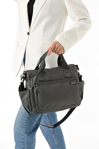 RKY SERENITY Sanmorris Women's 4-Compartment Parachute Fabric Adjustable Crossbody Hand and Shoulder Bag