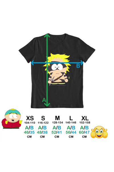 OEM South Park Tweek Tweak Barbarian Kids Girls T-Shirt