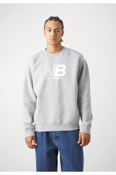 Flaubert Men's Nb Printed Hoodie Sweatshirt Oversize 3 Threads