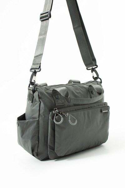 RKY SERENITY Sanmorris Women's 4-Compartment Parachute Fabric Adjustable Crossbody Hand and Shoulder Bag