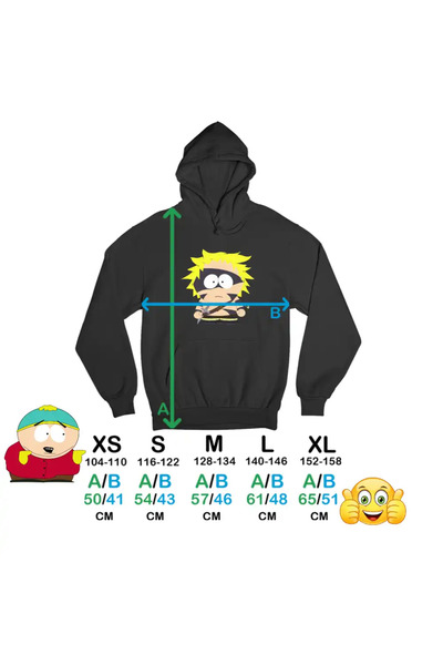 OEM South Park Tweek Tweak Barbarian Kids Boys Sweatshirt