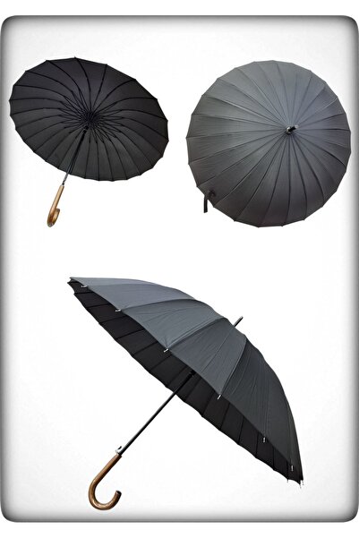 Rainwalker 24 Telli Ultra Fiber Güçlendirilmiş Baston Model Rüzgarda Kırılmay...