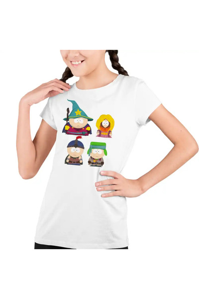 OEM Tricou Copii Fete South Park Fighters of the Zaron