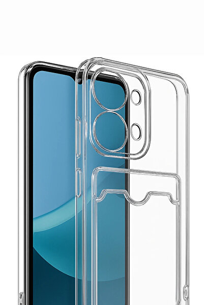NewFace Nrzsnt Xiaomi Redmi 15C 4g Case Card Transparent Silicone (230544) - Transparent