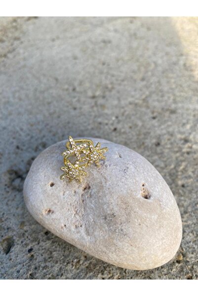 milayk Star Triple Gold Figure Earcuff