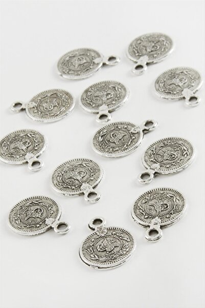 Genel Markalar NRZSNT 1,8 cm Tuğra Para Tesbih Aparatı 50 (230751) Gram-Gümüş...