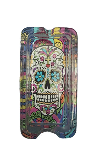 OEM Elegant Glass Ashtray "Marijuana Glass Ashtray" Modern Gift – Rectangular