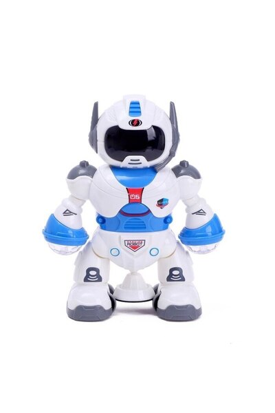 MRG Jucarie Interactiva Robot M66785, Cu Muzica si Lumini, Miscare Liniara