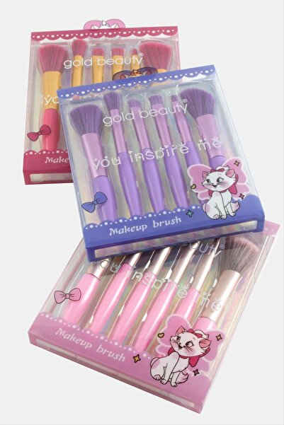 ZERO LAND Nrzsnt 6 Pieces Makeup (224845) Brush Set-Colorful