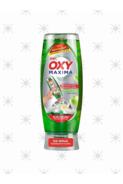 Oxy Mr. Maxima Elde Yıkama Bulaşık Deterjanı ELMA Kokulu 650 ml