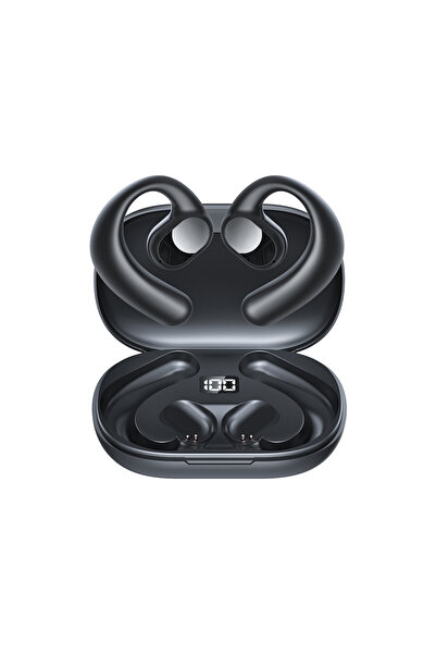 MRG Casti Wireless Bluetooth MR14 , Stereo, LCD, Cu Carcasa, Negru