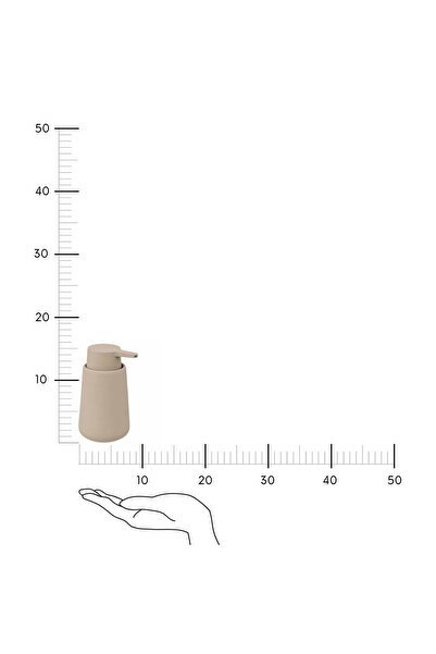 Other Colorama SOAP DISPENSER 250ml CERAMIC beige