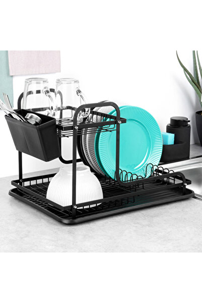 Other RADKA 2-tier black dish drainer 42.5x32x29 cm