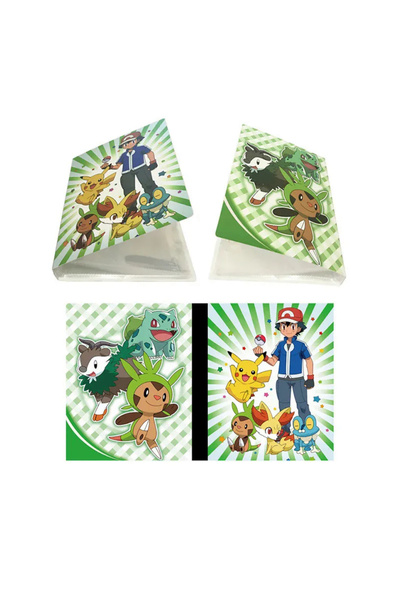Ucuz Depo Pokemon Kart Albümü Ash Ketchum Pikachu 240 Pcs