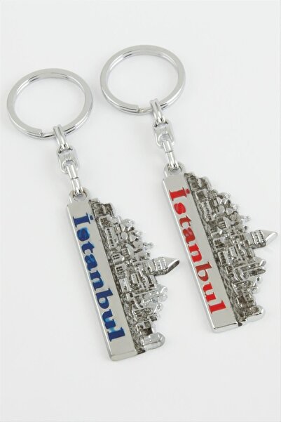 ZERO LAND NRZSNT Istanbul Metal Scris cu Inscripții (170007) Breloc - Culoare...