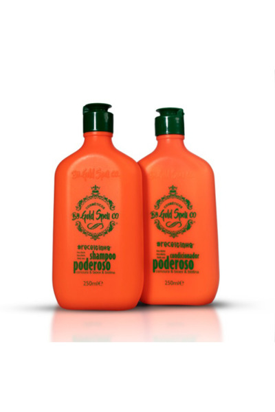 GOOLD SPELL شامبو وبلسم جولد سبيل بوديروسو 250 مل - مرطب ومقوي للشعر الجاف