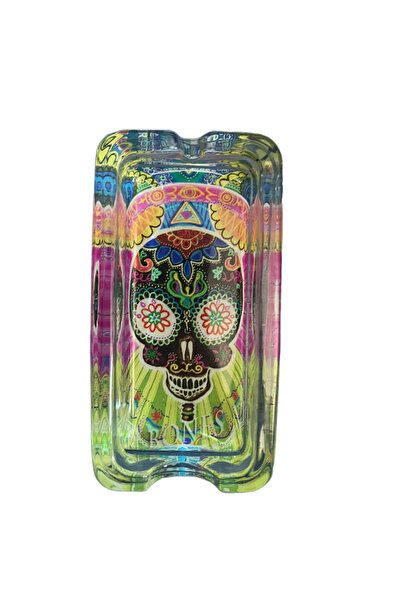 OEM Elegant Glass Ashtray "Marijuana Glass Ashtray" Modern Gift – Rectangular