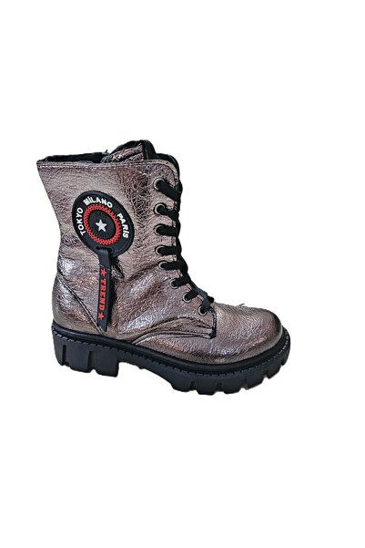 İpek Arya Zippered Non-Slip Sole Warm Lined Girls' Boots