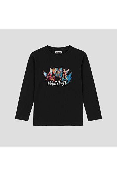 BLITZIST Tricou cu mânecă lungă Manifest Group cu imprimeu (4-13 ani)