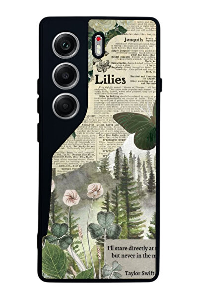 TECNO حافظة متوافقة مع هاتف Camon 40 باللون الأسود غير اللامع - سيليكون ناعم،...