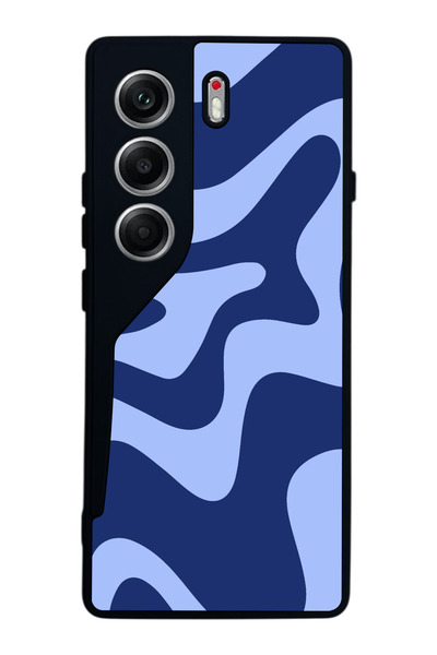 TECNO حافظة متوافقة مع هاتف Camon 40 باللون الأسود غير اللامع - سيليكون ناعم،...