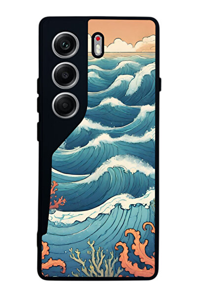 TECNO حافظة متوافقة مع هاتف Camon 40 باللون الأسود غير اللامع - سيليكون ناعم،...