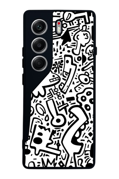 TECNO حافظة متوافقة مع هاتف Camon 40 باللون الأسود غير اللامع - غطاء ناعم من ...