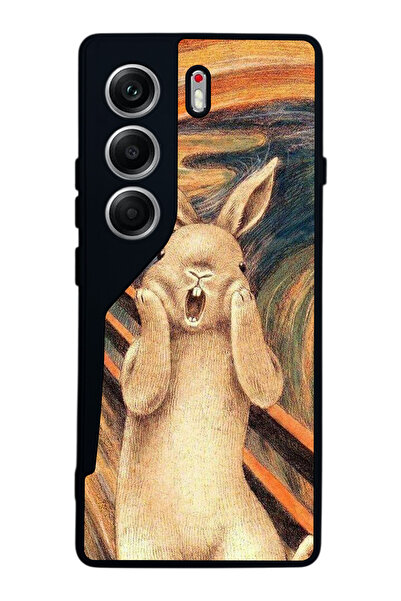 TECNO حافظة متوافقة مع هاتف Camon 40 باللون الأسود غير اللامع - سيليكون ناعم،...