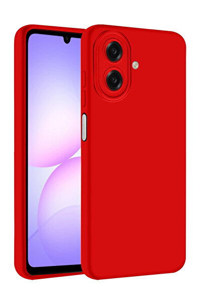 NewFace Nrzsnt Samsung Galaxy A07 Nano Inside Velvet Silicone (01550) - Red