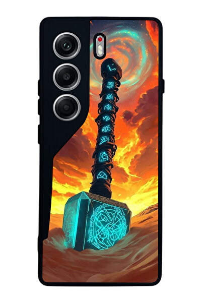 TECNO حافظة متوافقة مع هاتف Camon 40 باللون الأسود غير اللامع - سيليكون ناعم،...