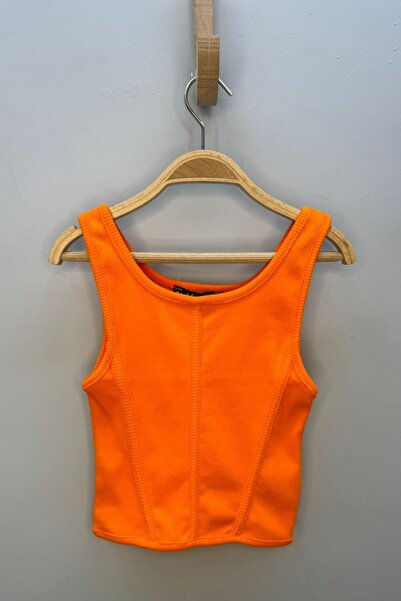 Cuties مشد للفتيات من سن 5 إلى 14 سنة موديل كروب 3863 برتقالي