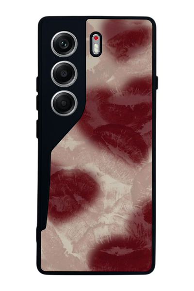 TECNO حافظة متوافقة مع هاتف Camon 40 باللون الأسود غير اللامع - سيليكون ناعم،...