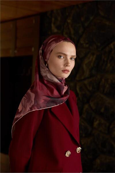 İpekhan Winter Bloom Collection Soft Scarf 1239-10093