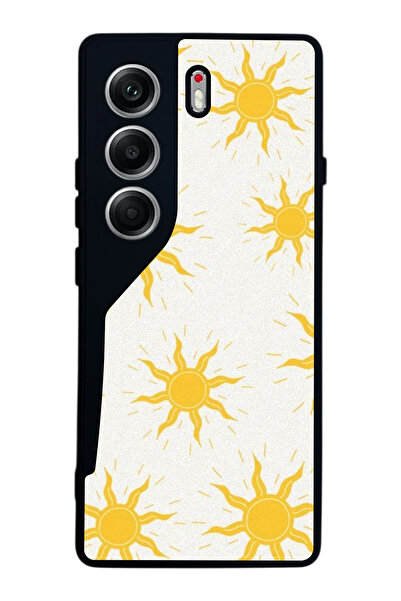 TECNO حافظة متوافقة مع هاتف Camon 40 باللون الأسود غير اللامع - سيليكون ناعم،...